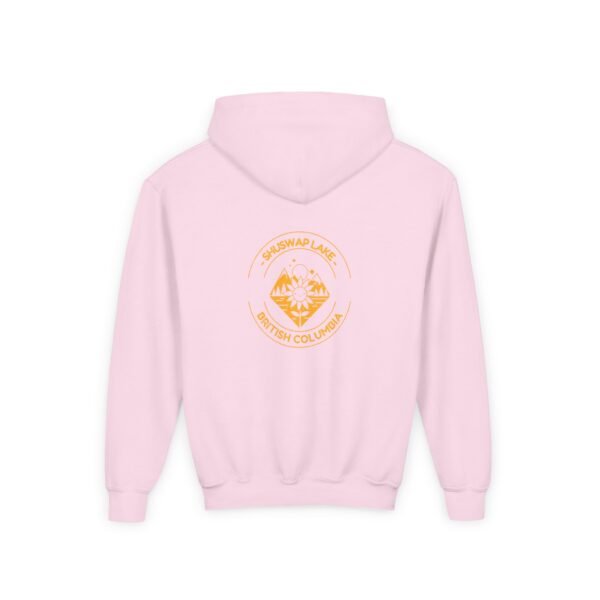 Kid's Hooded Sweatshirt; Shuswap Sunflower - Image 18