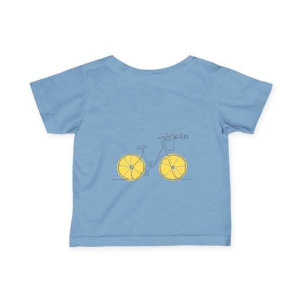 Infant 100% Cotton Tee; The Lazy Buoy Lemon Bike - Image 8