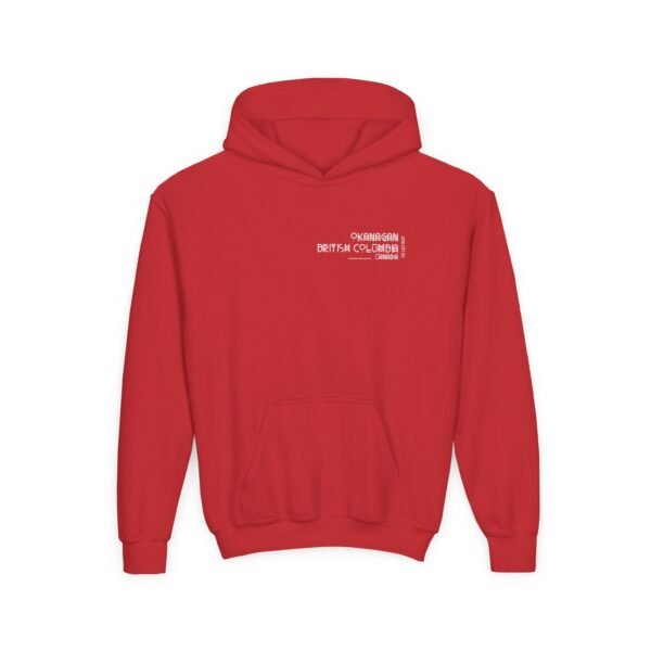 Kid's  Hooded Sweatshirt; Okanagan - Image 17