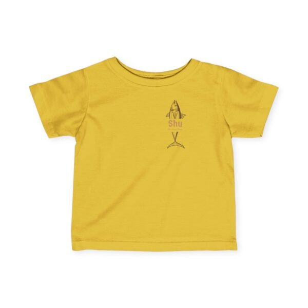 Infant 100% Cotton Tee; Shu Fish - Image 7