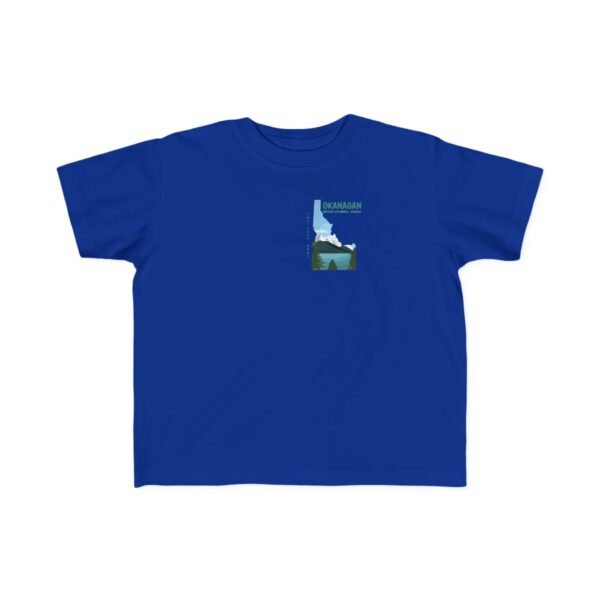 Toddler's 100% Cotton Tee; Okanagan Lake - Image 10