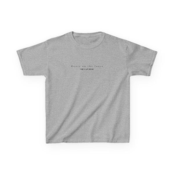 Kids 100% Cotton Tee; Goose on the loose - Image 9