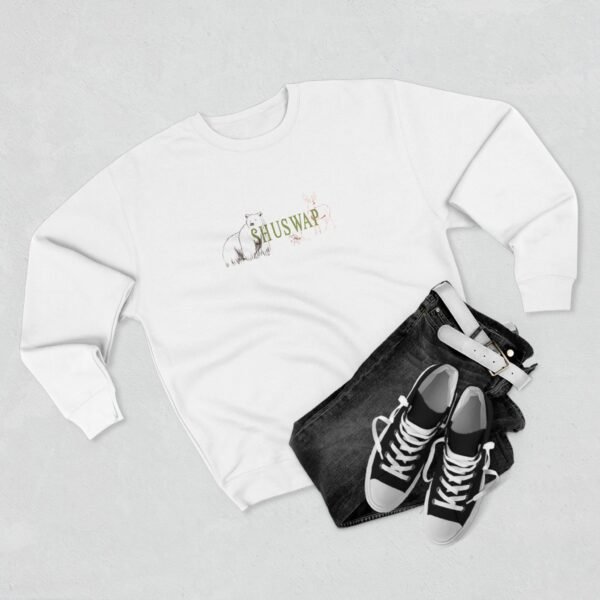 Unisex Crewneck Sweatshirt; Shuswap Wildlife - Image 3