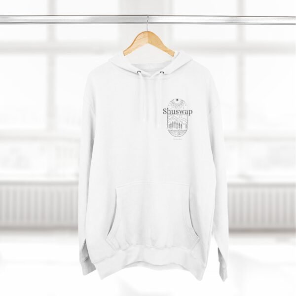 Adult Fleece Hoodie; Shuswap Design - Image 4
