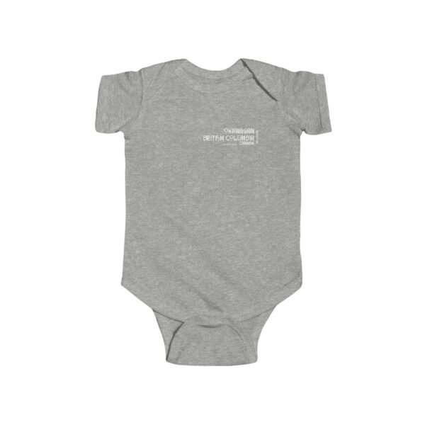 Infant 100% Cotton Bodysuit; Okanagan
