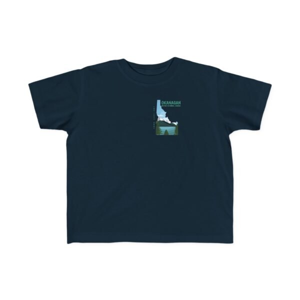 Toddler's 100% Cotton Tee; Okanagan Lake - Image 16