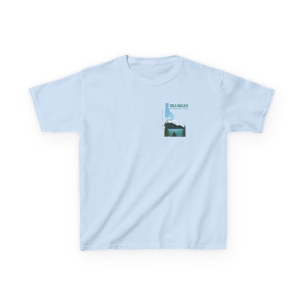 Kids 100% Cotton Tee; Okanagan Lake - Image 37