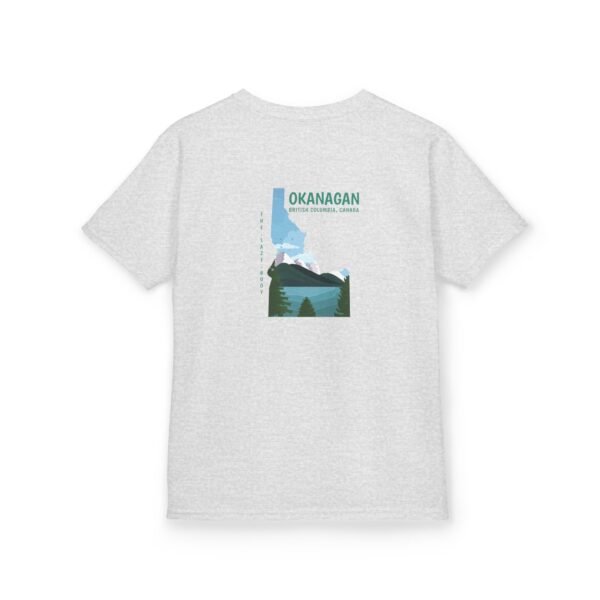 Kids 100% Cotton Tee; Okanagan Lake - Image 8