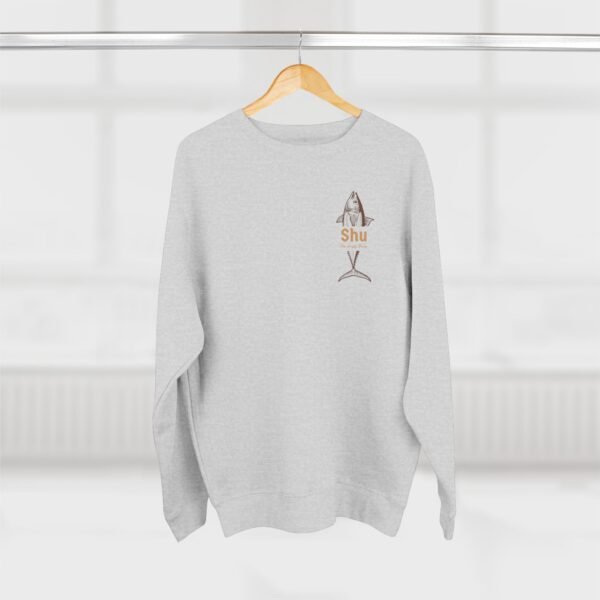 Unisex Crewneck Sweatshirt: Shu Fish - Image 4