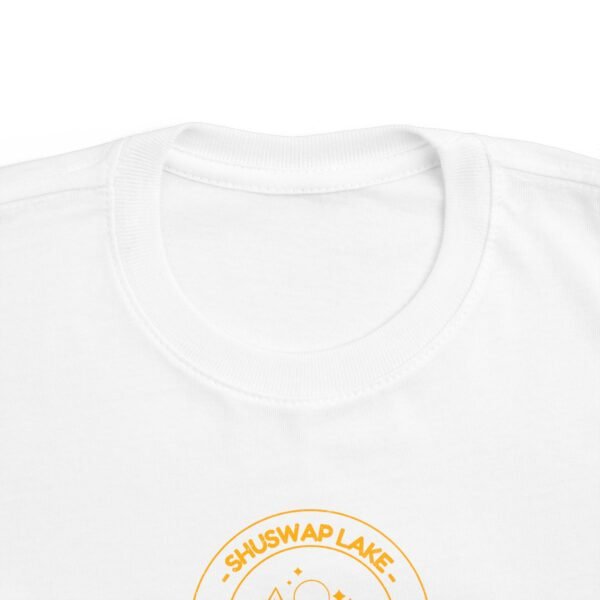 Toddler's 100% Cotton Tee; Shuswap Sunflower - Image 3