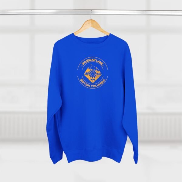 Unisex Crewneck Sweatshirt; Shuswap Lake Sunflower - Image 20