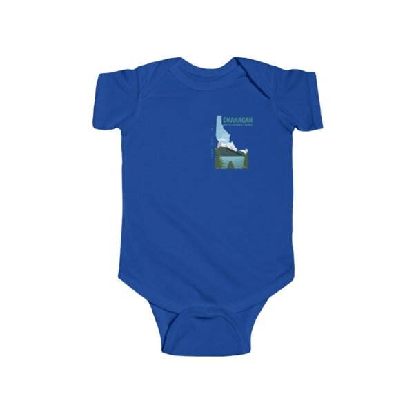 Infant 100% Cotton Bodysuit; Okanagan Lake - Image 10