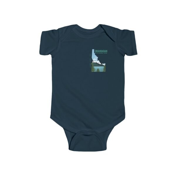 Infant 100% Cotton Bodysuit; Okanagan Lake - Image 16