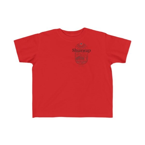 Toddler's 100% Cotton Tee; Shuswap Design - Image 25