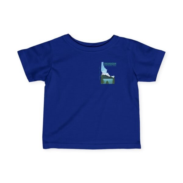 Infant 100% Cotton Tee; Okanagan Lake - Image 10