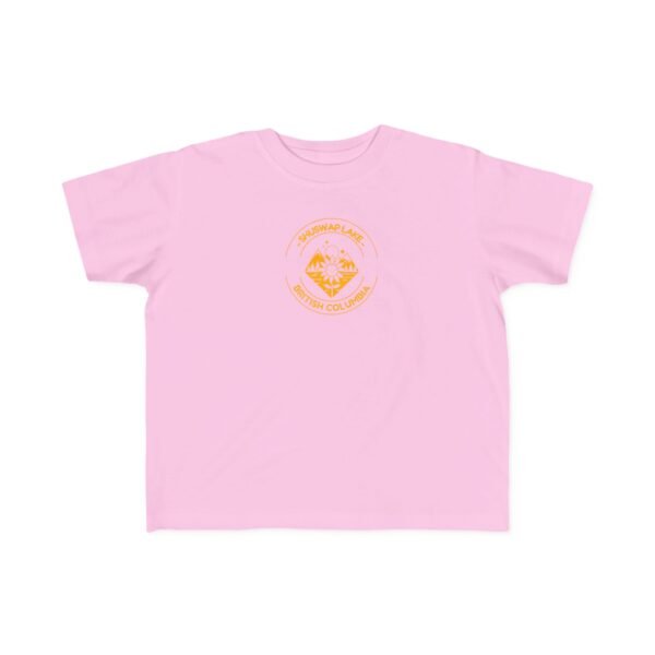 Toddler's 100% Cotton Tee; Shuswap Sunflower - Image 19
