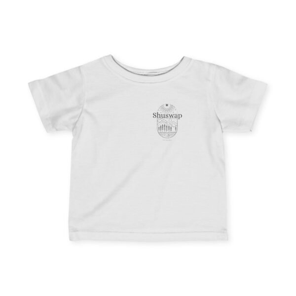 Infant 100% Cotton Tee; Shuswap Design