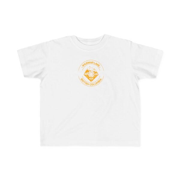 Toddler's 100% Cotton Tee; Shuswap Sunflower