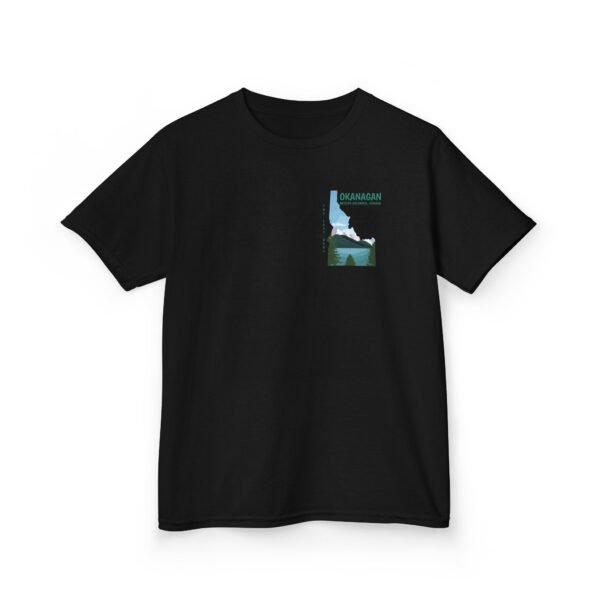Kids 100% Cotton Tee; Okanagan Lake - Image 11