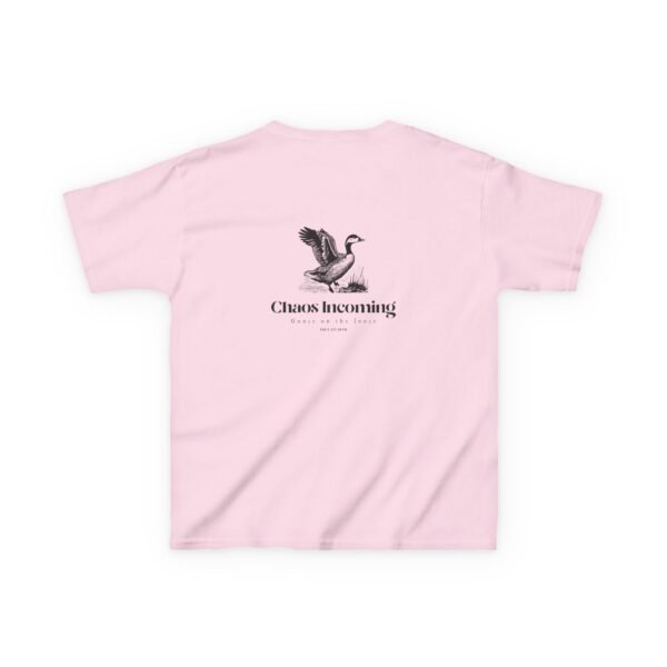 Kids 100% Cotton Tee; Goose on the loose - Image 42