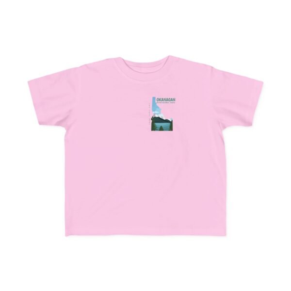 Toddler's 100% Cotton Tee; Okanagan Lake - Image 19