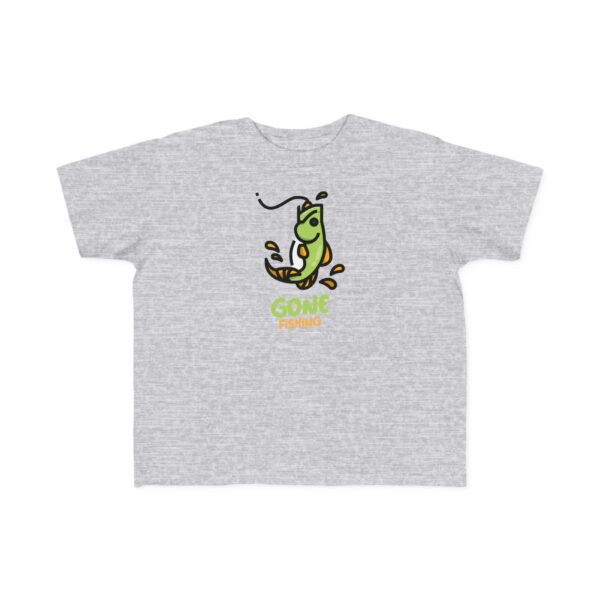 Toddler's 100% Cotton Tee; Gone Fishing - Image 7