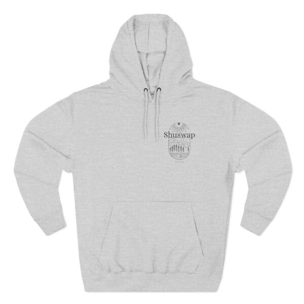 Adult Fleece Hoodie; Shuswap Design - Image 5