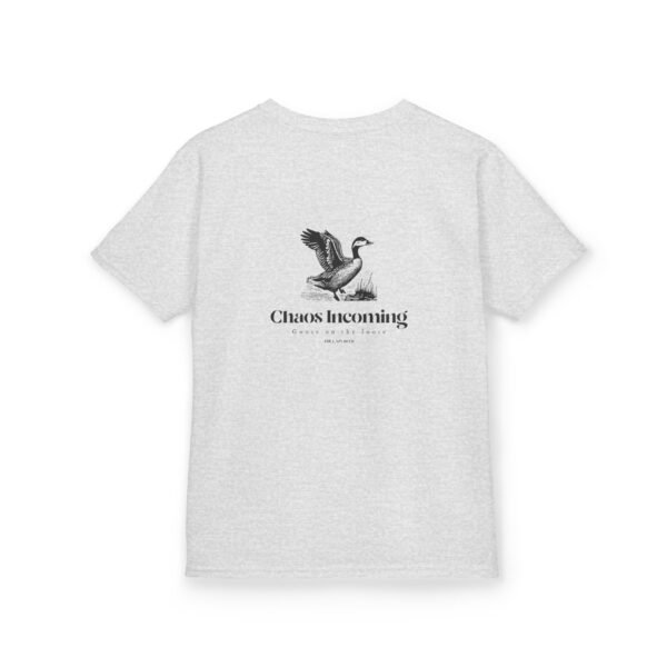 Kids 100% Cotton Tee; Goose on the loose - Image 8