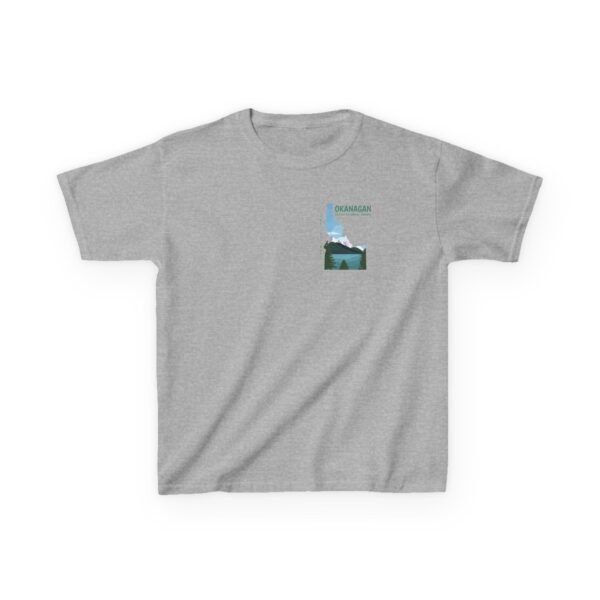 Kids 100% Cotton Tee; Okanagan Lake - Image 13