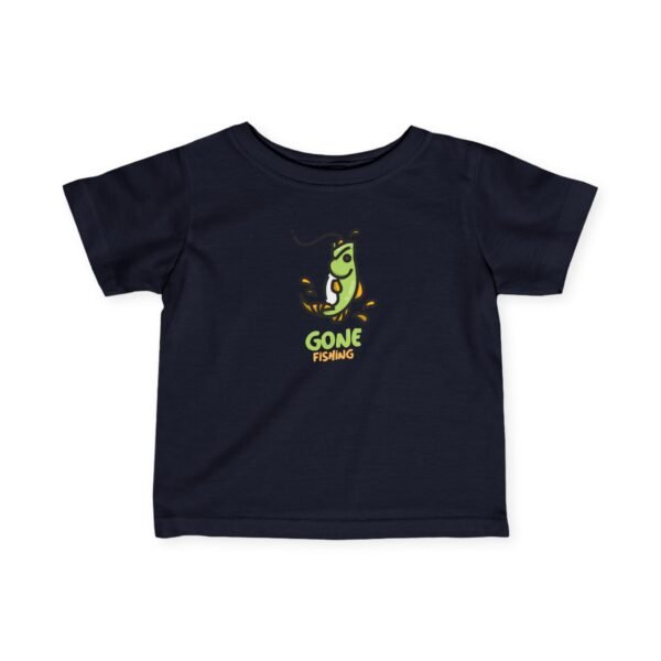 Infant 100% Cotton Tee; Gone Fishing - Image 22