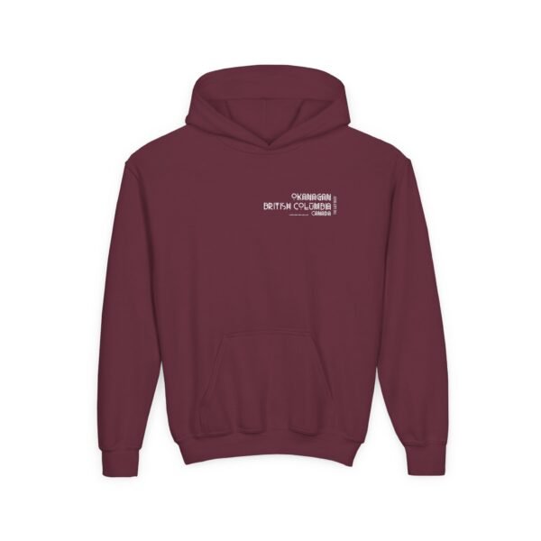 Kid's  Hooded Sweatshirt; Okanagan - Image 7