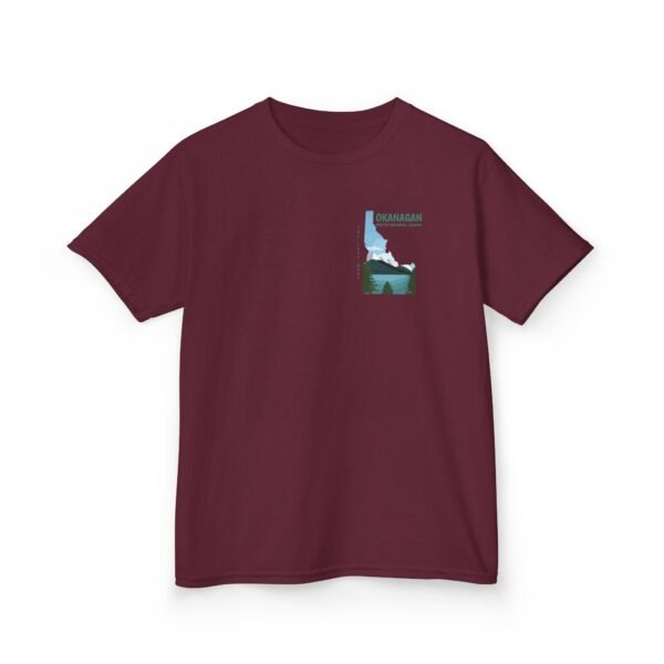 Kids 100% Cotton Tee; Okanagan Lake - Image 23