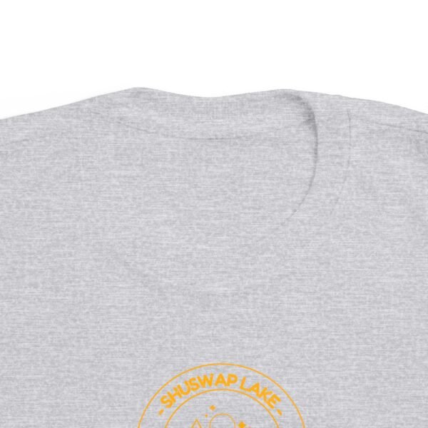 Toddler's 100% Cotton Tee; Shuswap Sunflower - Image 6