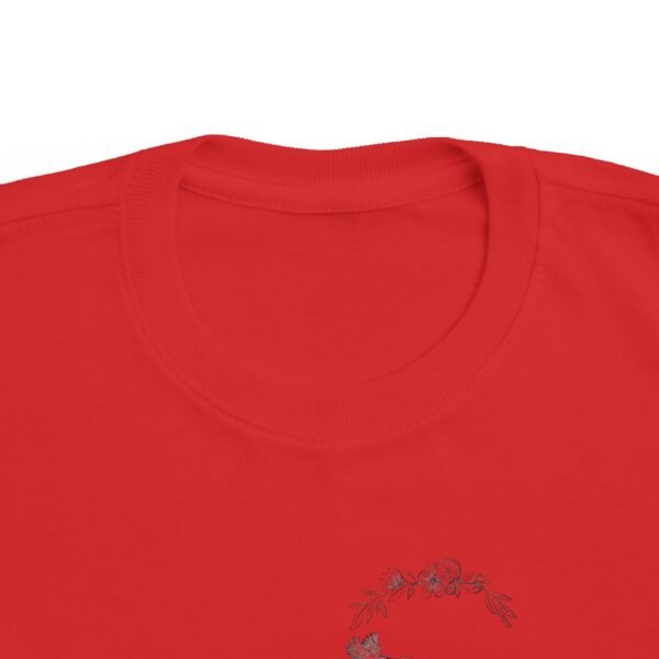 Toddler's 100% Cotton Tee; Shuswap Floral Geese - Image 15