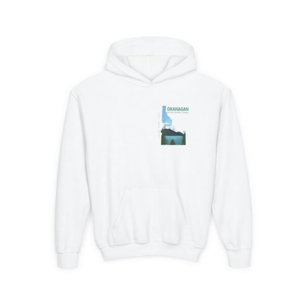 Kid's Hooded Sweatshirt; Okanagan Lake