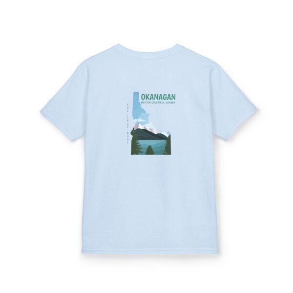 Kids 100% Cotton Tee; Okanagan Lake - Image 40