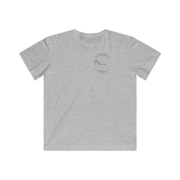 Kids Tee 100% Cotton; Shuswap Floral Geese - Image 7