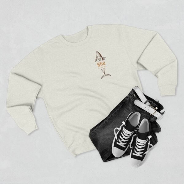 Unisex Crewneck Sweatshirt: Shu Fish - Image 15