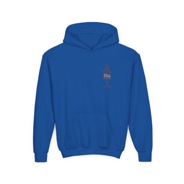 Kid's Hooded Sweatshirt; Shu Fish - Image 13