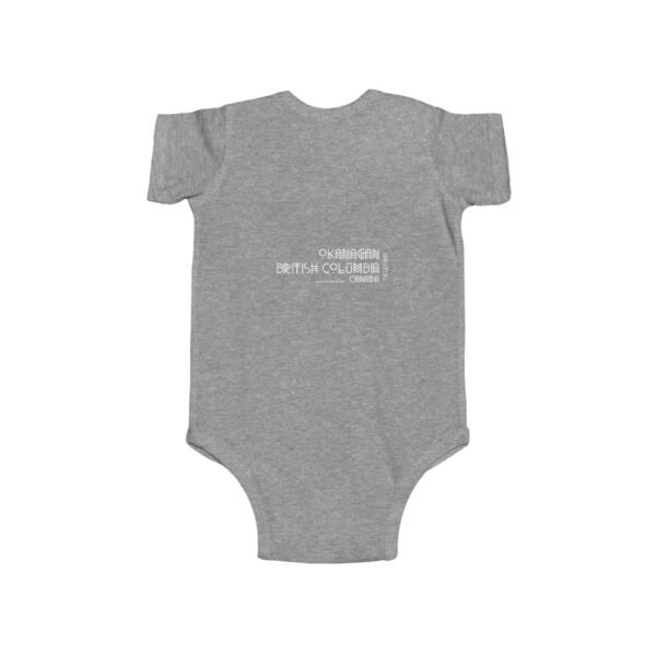Infant 100% Cotton Bodysuit; Okanagan - Image 2