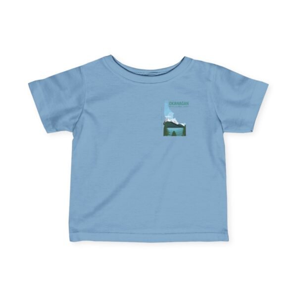 Infant 100% Cotton Tee; Okanagan Lake - Image 7