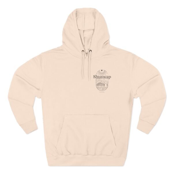 Adult Fleece Hoodie; Shuswap Design - Image 9