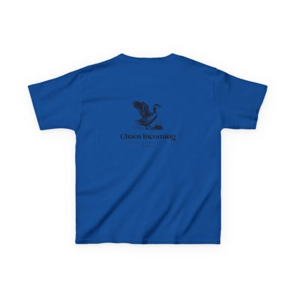 Kids 100% Cotton Tee; Goose on the loose - Image 38