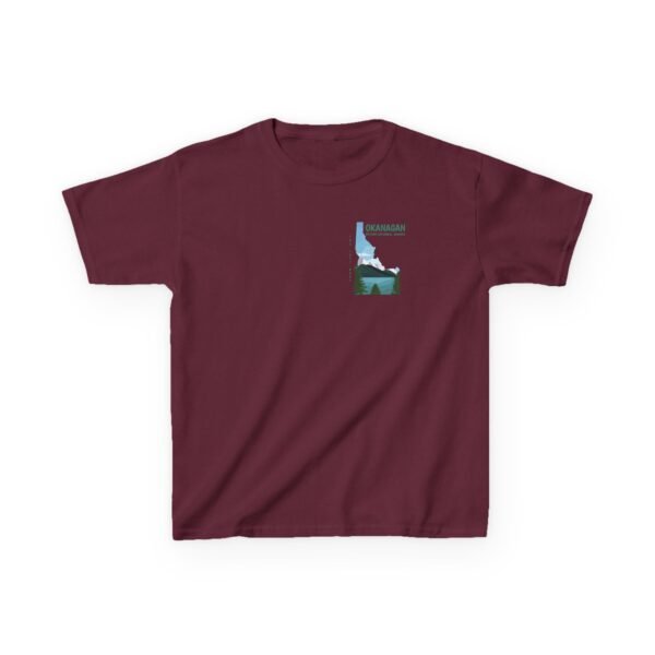 Kids 100% Cotton Tee; Okanagan Lake - Image 21