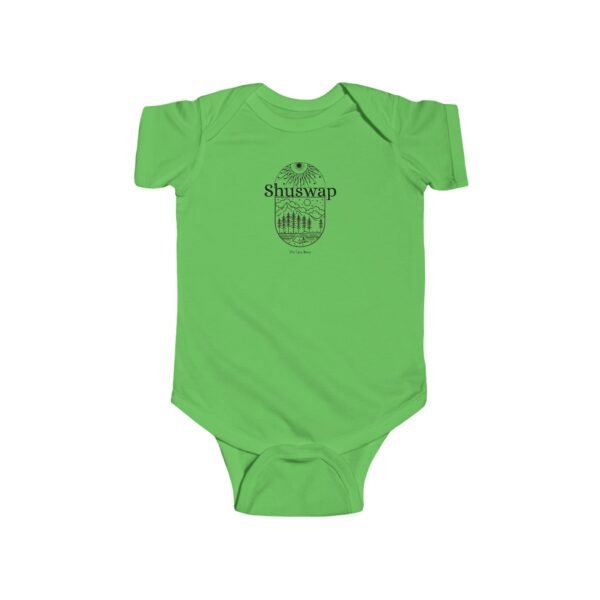 Infant 100% Cotton Bodysuit; Shuswap Design - Image 10