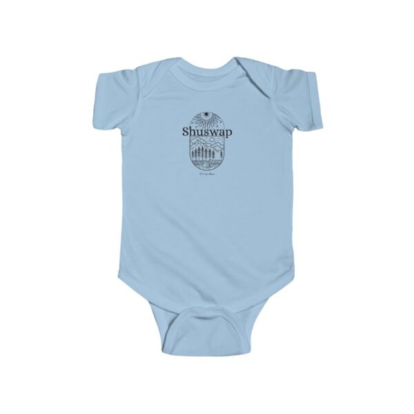 Infant 100% Cotton Bodysuit; Shuswap Design - Image 13