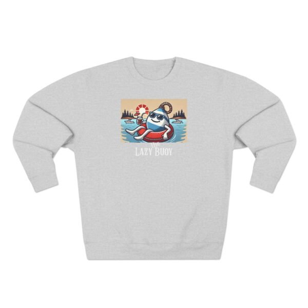Unisex Crewneck Sweatshirt; Lazy Buoy Logo