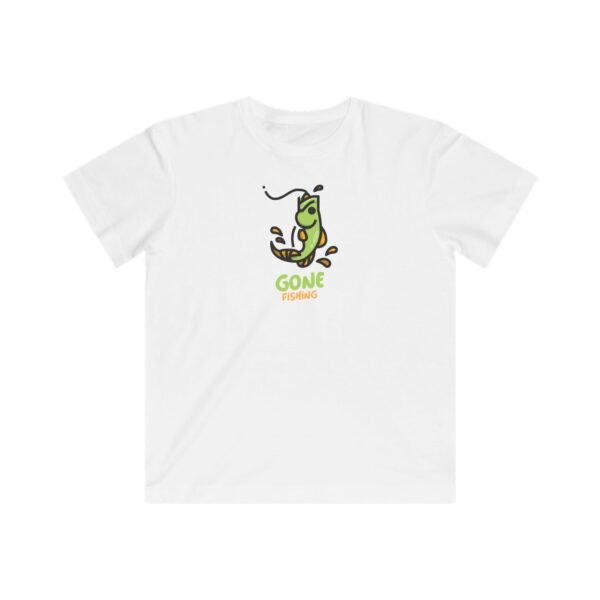 Kids Tee 100% Cotton; Gone Fishing