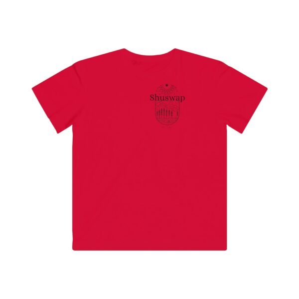 Kids 100% Cotton Tee; Shuswap Design - Image 25