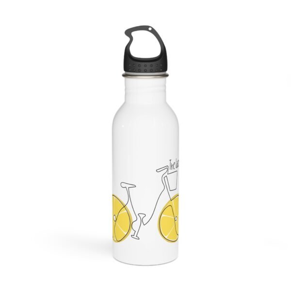 Stainless Steel Water Bottle; The Lazy Buoy Lemon Bike